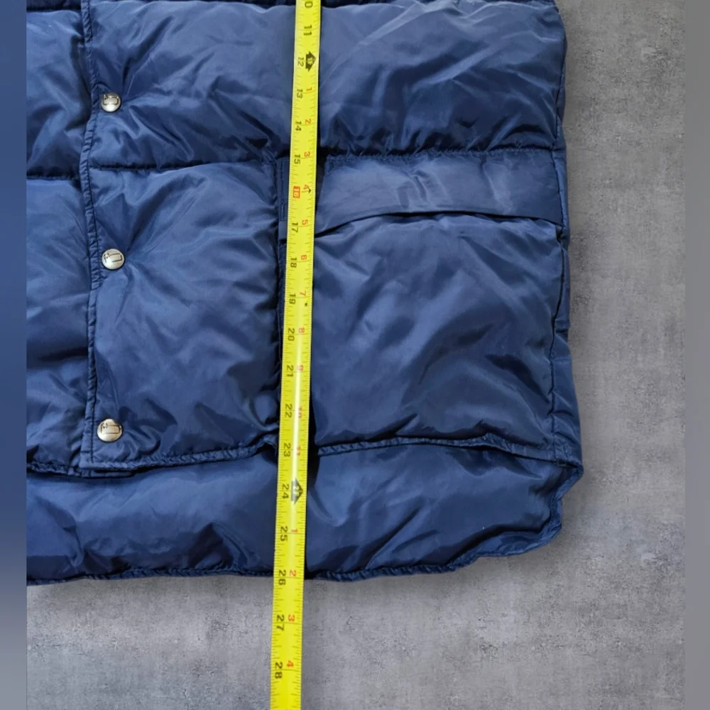 Vintage 70S Woolrich 100% Nylon Shell/Lining DOWN Insulated Vest Jacket XL SNAP‎ - Picture 7 of 8